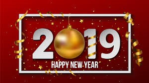 New Year Greetings and Sincere Wishes for 2019!